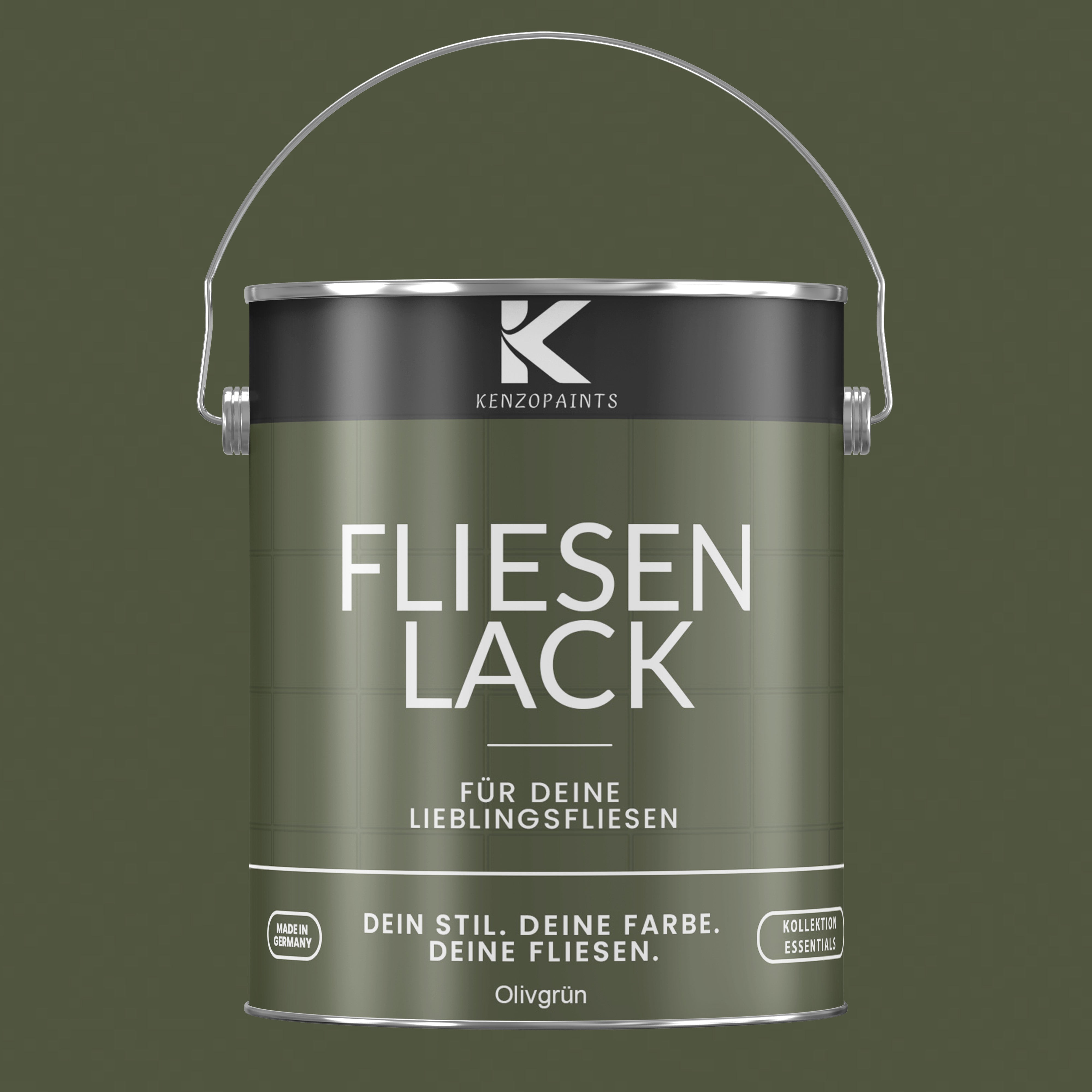 Kenzopaints Fliesenlack Fliesenfarbe - 2,5Liter - Farbmanufaktur Contura Berkemeier - Farbmanufaktur Contura Berkemeier