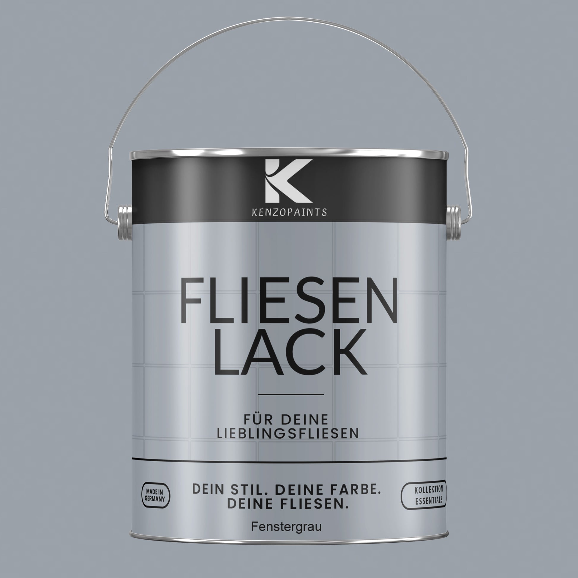 Kenzopaints Fliesenlack Fliesenfarbe - 2,5Liter - Farbmanufaktur Contura Berkemeier - Farbmanufaktur Contura Berkemeier