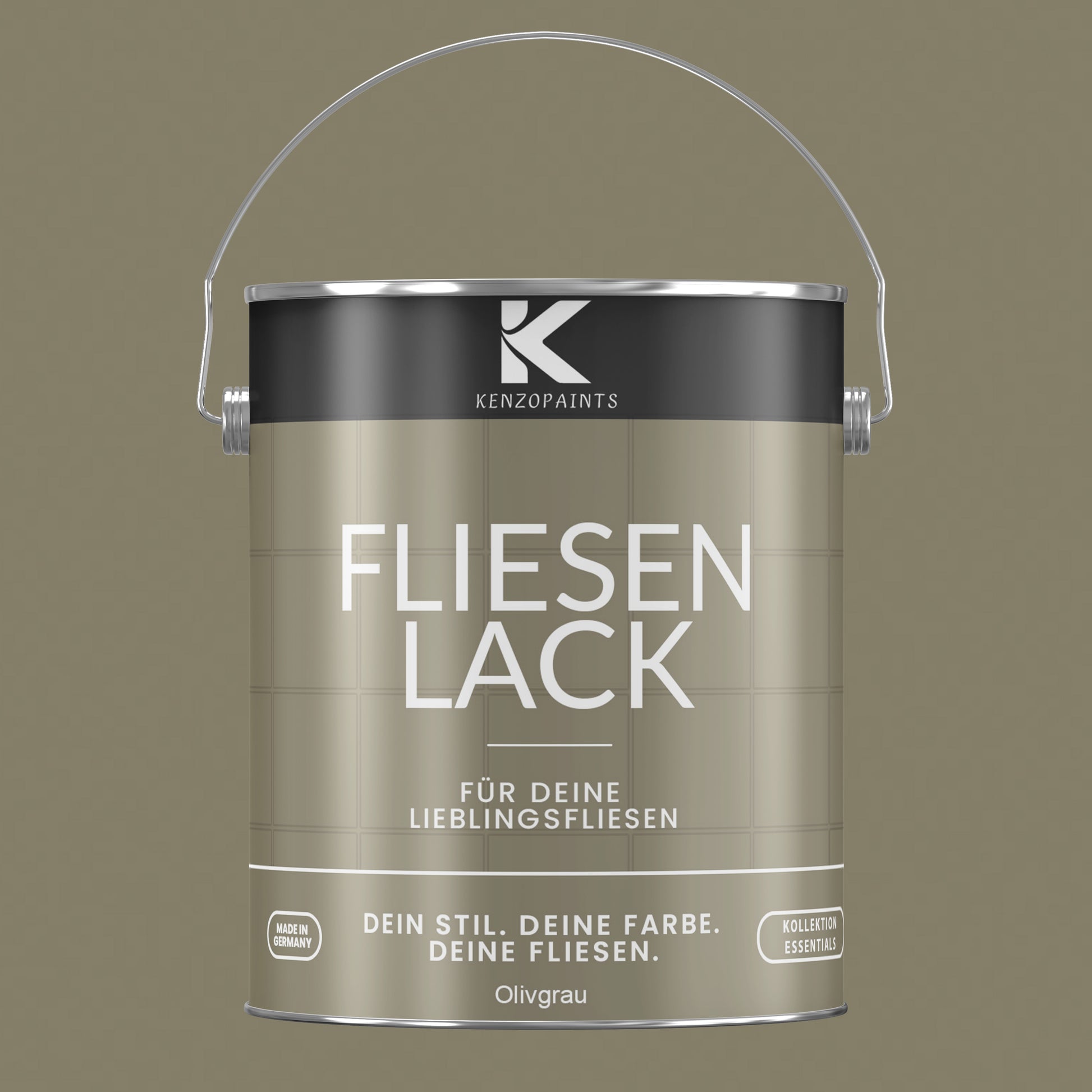 Kenzopaints Fliesenlack Fliesenfarbe - 2,5Liter - Farbmanufaktur Contura Berkemeier - Farbmanufaktur Contura Berkemeier