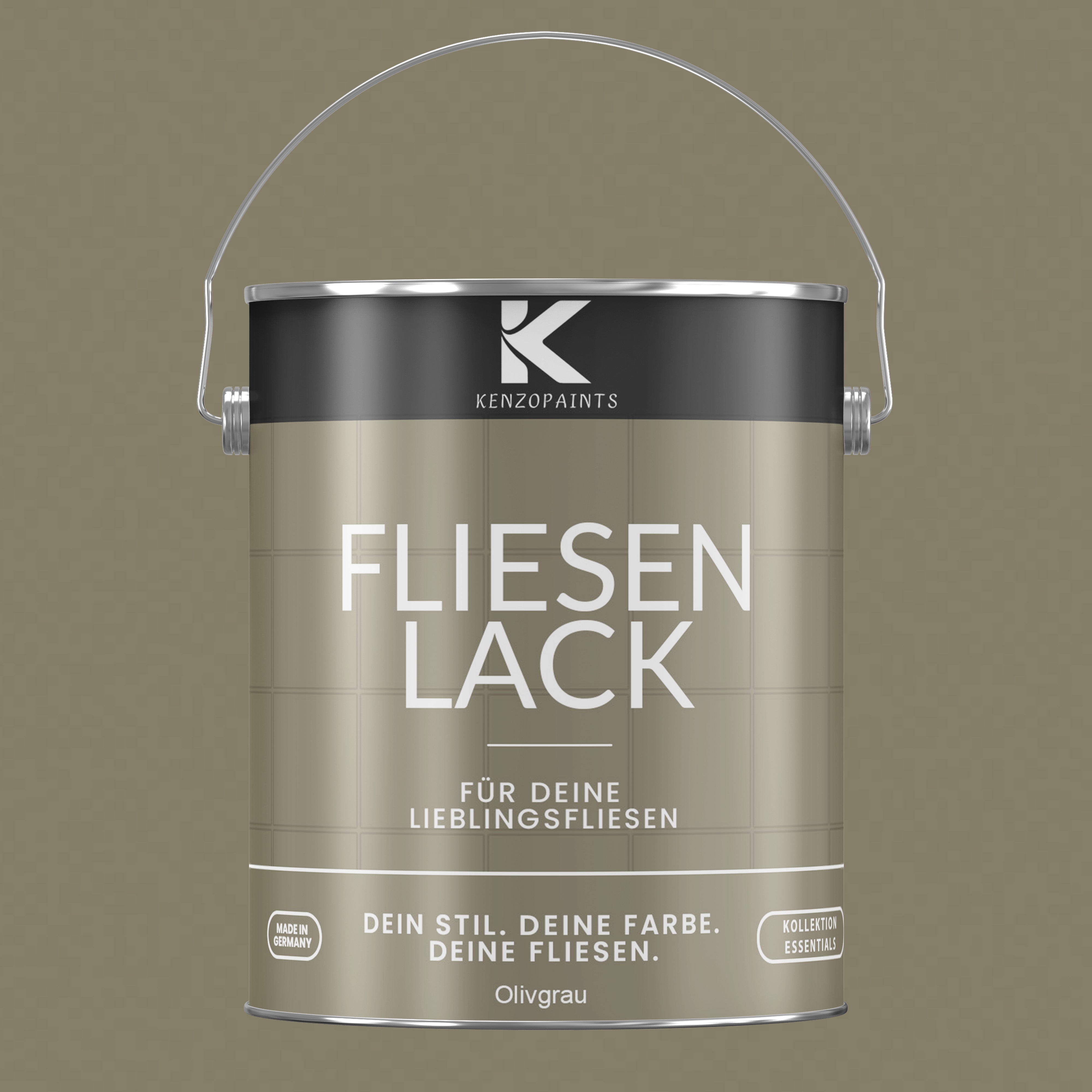 Kenzopaints Fliesenlack Fliesenfarbe - 2,5Liter - Farbmanufaktur Contura Berkemeier - Farbmanufaktur Contura Berkemeier