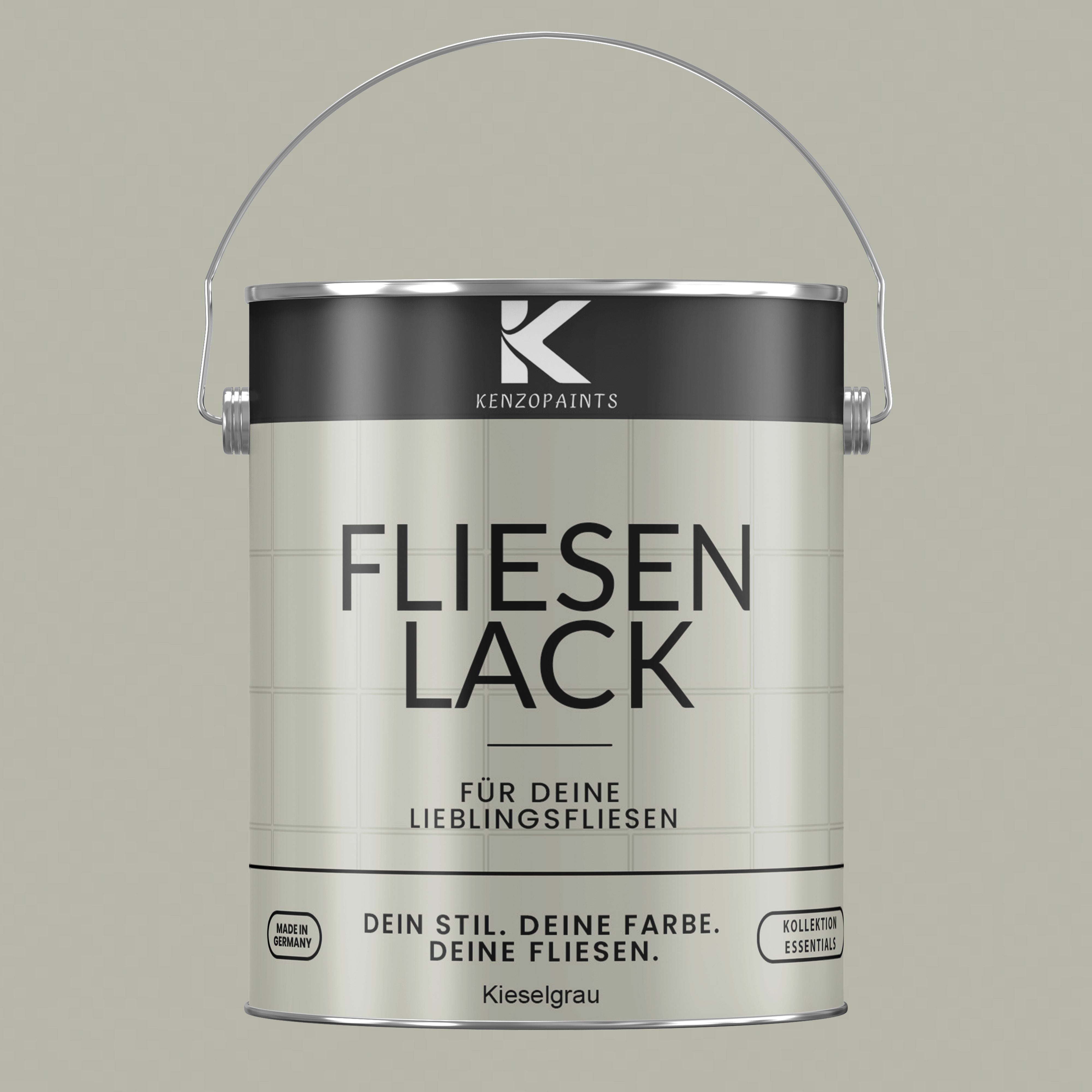 Kenzopaints Fliesenlack Fliesenfarbe - 2,5Liter - Farbmanufaktur Contura Berkemeier - Farbmanufaktur Contura Berkemeier