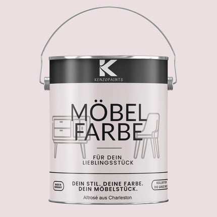 Kenzopaints Möbelfarbe Möbellack Buntlack - 2,5Liter - Farbmanufaktur Contura Berkemeier - Farbmanufaktur Contura Berkemeier