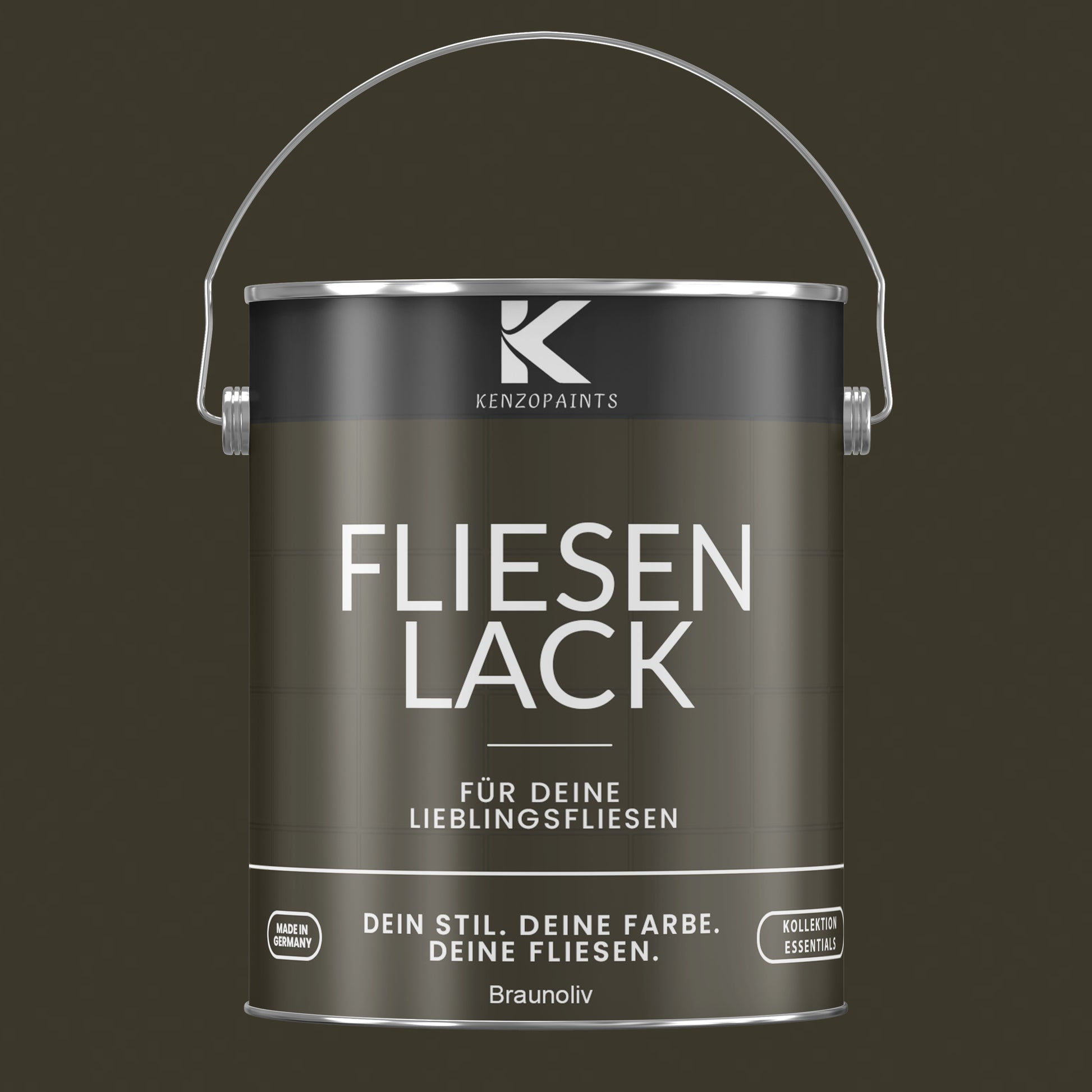 Kenzopaints Fliesenlack Fliesenfarbe - 2,5Liter - Farbmanufaktur Contura Berkemeier - Farbmanufaktur Contura Berkemeier