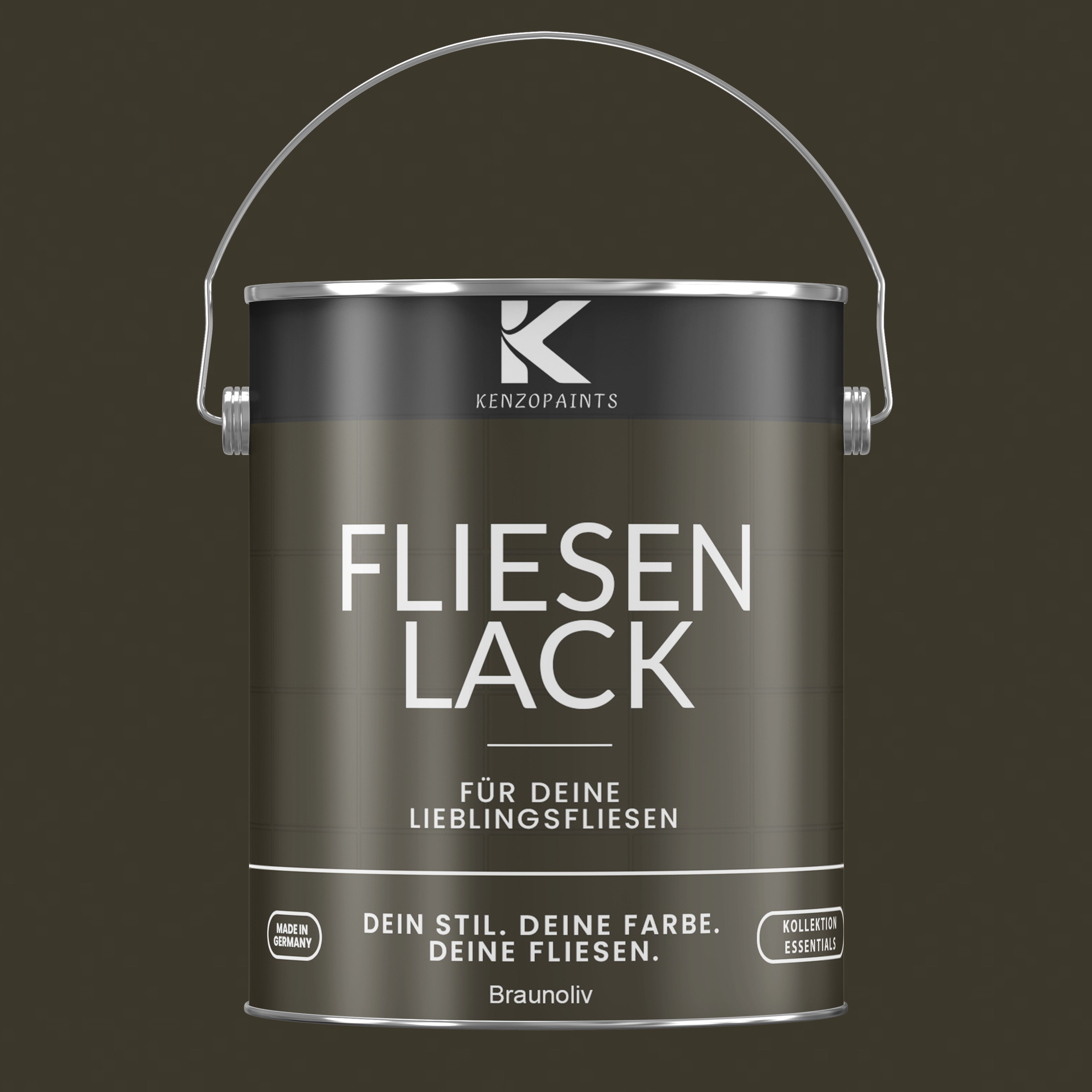 Kenzopaints Fliesenlack Fliesenfarbe - 2,5Liter - Farbmanufaktur Contura Berkemeier - Farbmanufaktur Contura Berkemeier