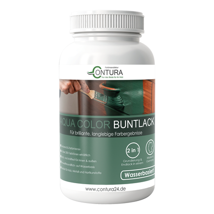 Contura Buntlack GLÄNZEND Lackfarbe Lack Außen Innen Holz Metall Farbe Holzlack Möbellack - Farbmanufaktur Contura Berkemeier - Farbmanufaktur Contura Berkemeier