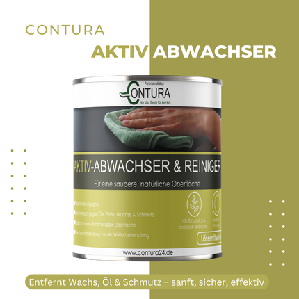 Contura Abwachser Möbelreiniger Entwachser - Farbmanufaktur Contura Berkemeier - Farbmanufaktur Contura Berkemeier
