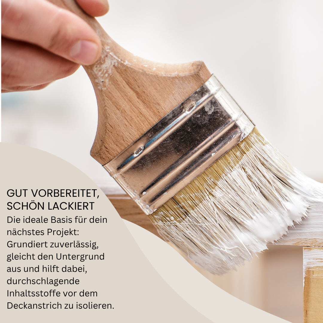 Kenzopaints Grundierung Sperrgrund Isoliergrund für Holz, MDF & Möbel