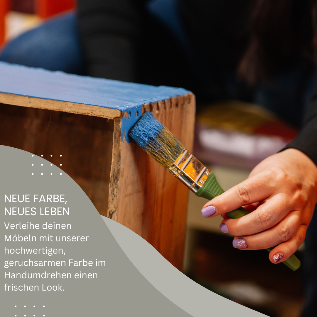 Kenzopaints Möbelfarbe Möbellack Buntlack Farbraum - 750ml - Farbmanufaktur Contura Berkemeier - Farbmanufaktur Contura Berkemeier