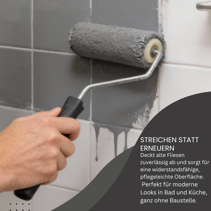 Kenzopaints Fliesenlack Fliesenfarbe - 2,5Liter - Farbmanufaktur Contura Berkemeier - Farbmanufaktur Contura Berkemeier