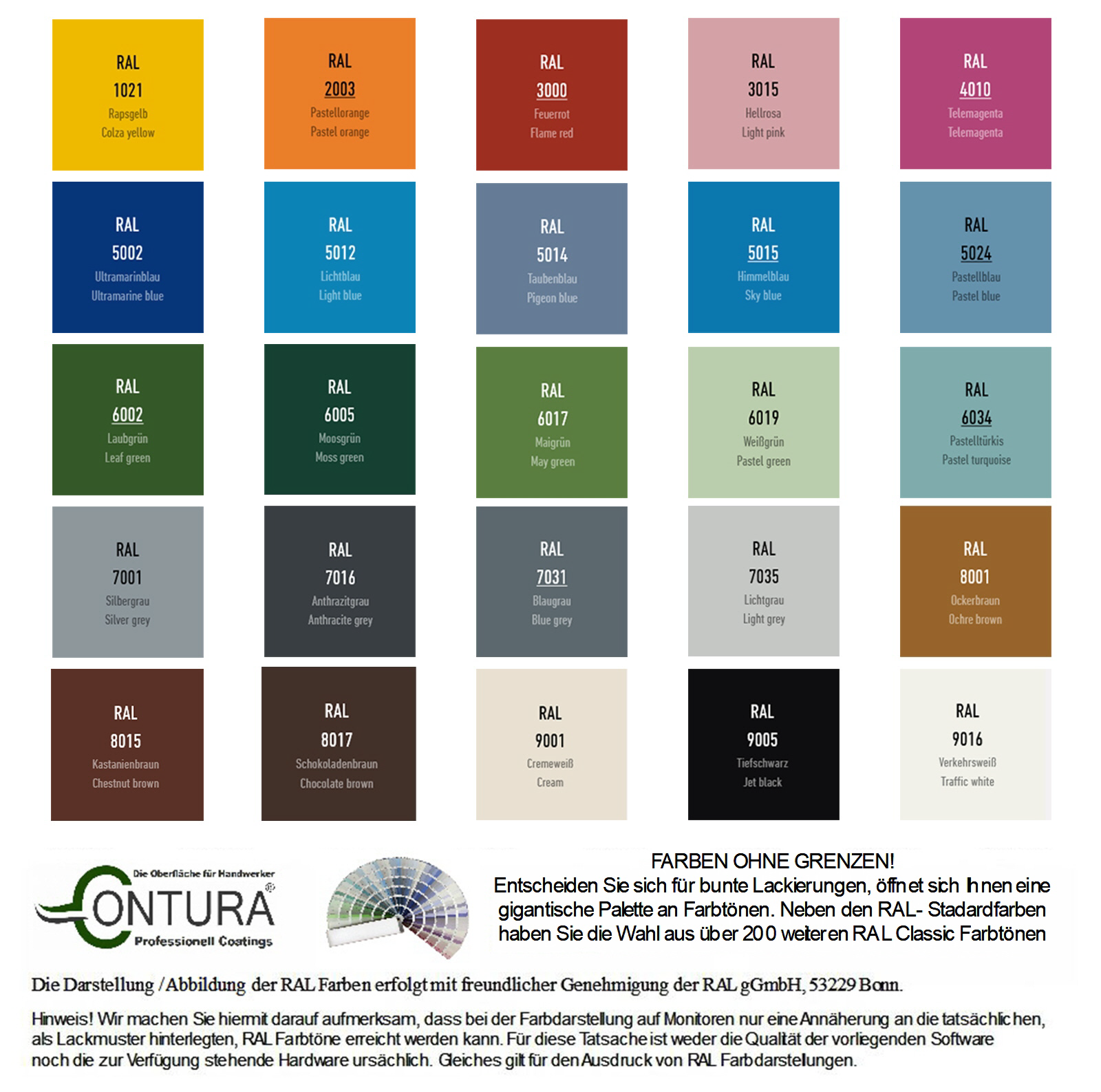 Contura 2K Buntlack Lackfarbe Lack Außen Innen Holz Metall 2 Komponenten Farbe Set mit Härter Holzlack Möbellack - Farbmanufaktur Contura Berkemeier - Farbmanufaktur Contura Berkemeier