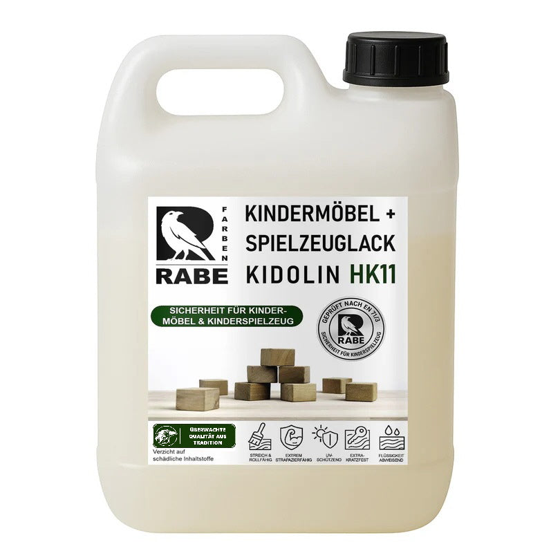 RABE Lack Kindermöbel Kinderspielzeug EN71/3 Klarlack Kindersicher speichelecht