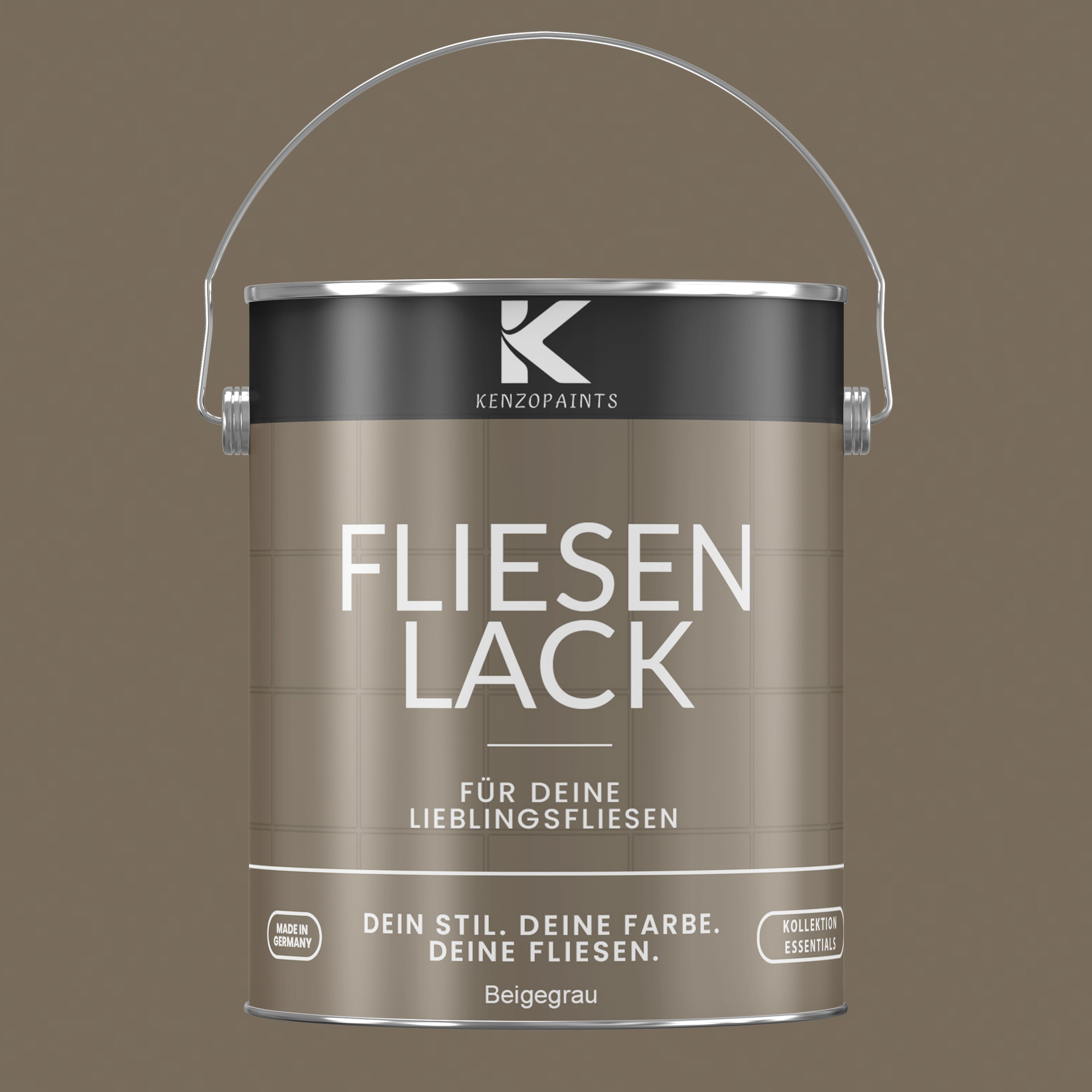 Kenzopaints Fliesenlack Fliesenfarbe - 2,5Liter - Farbmanufaktur Contura Berkemeier - Farbmanufaktur Contura Berkemeier