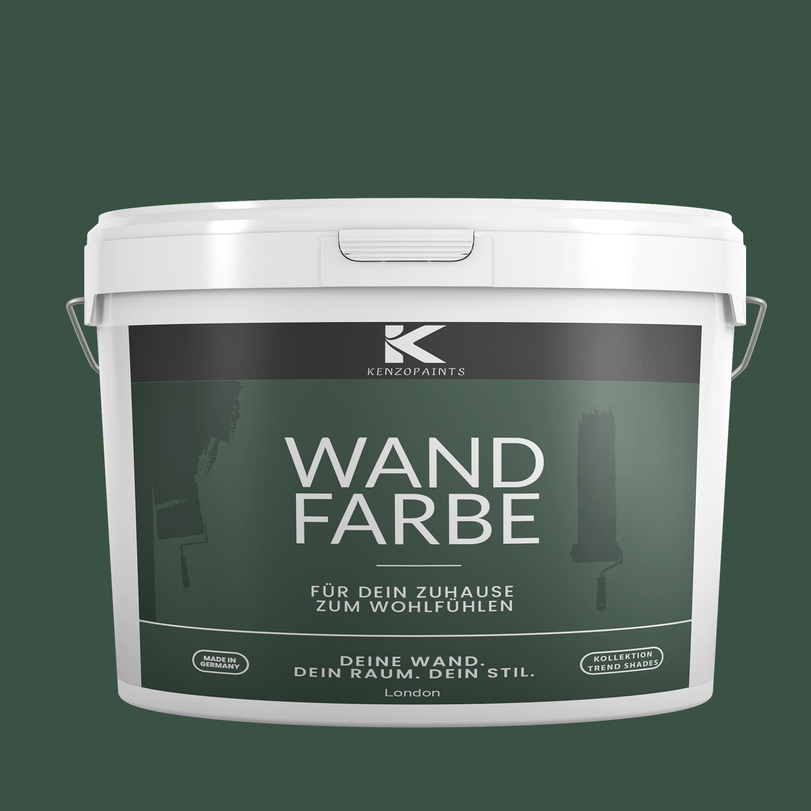 Kenzopaints Wandfarbe Innenwandfarbe Designfarbe - 10Liter - Farbmanufaktur Contura Berkemeier - Farbmanufaktur Contura Berkemeier