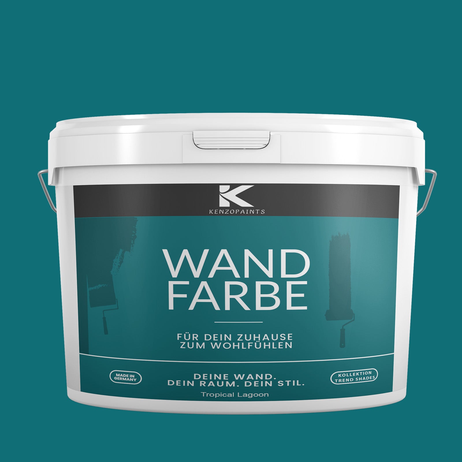 Kenzopaints Wandfarbe Innenwandfarbe Designfarbe - 10Liter - Farbmanufaktur Contura Berkemeier - Farbmanufaktur Contura Berkemeier