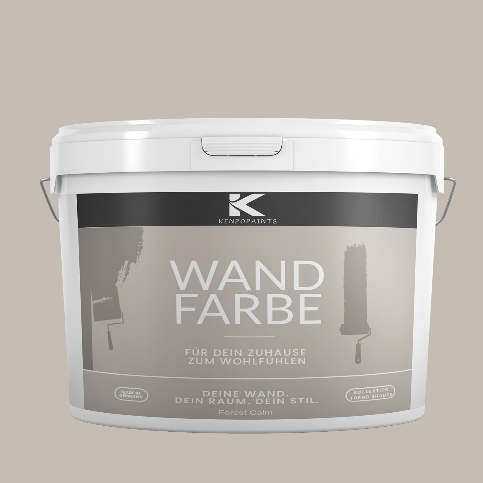 Kenzopaints Wandfarbe Innenwandfarbe Designfarbe - 10Liter - Farbmanufaktur Contura Berkemeier - Farbmanufaktur Contura Berkemeier