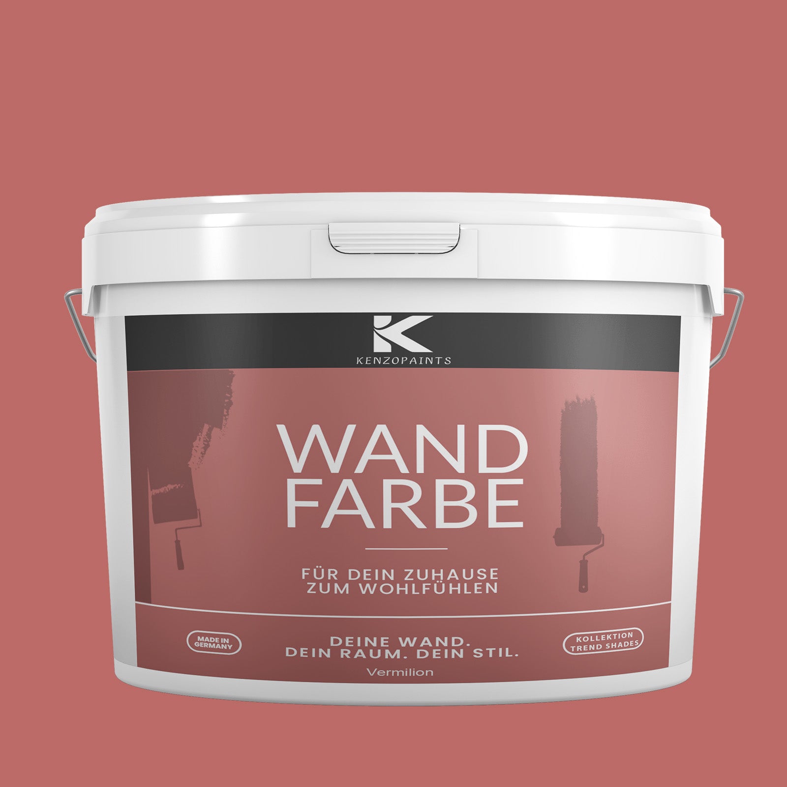 Kenzopaints Wandfarbe Innenwandfarbe Designfarbe - 10Liter - Farbmanufaktur Contura Berkemeier - Farbmanufaktur Contura Berkemeier