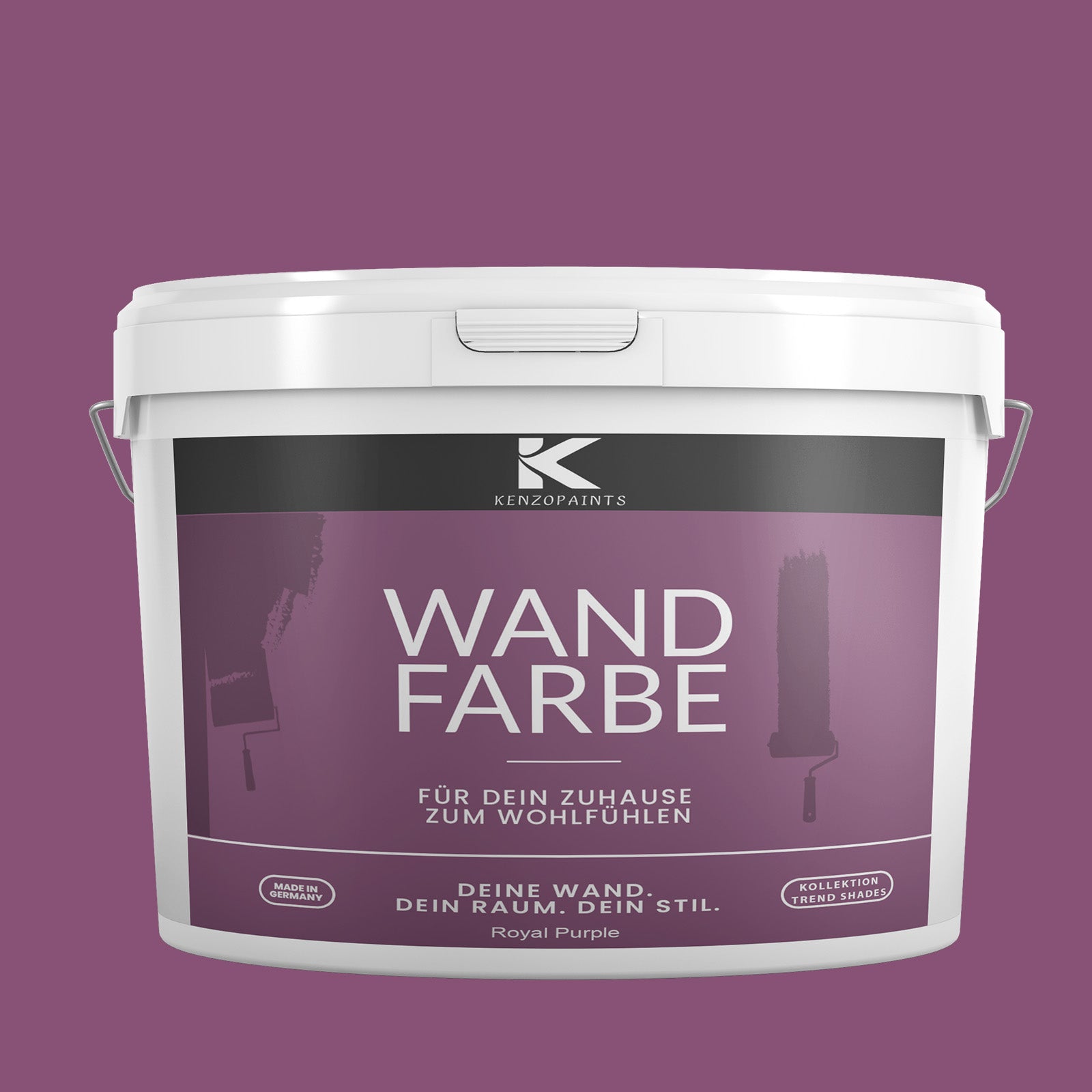 Kenzopaints Wandfarbe Innenwandfarbe Designfarbe - 10Liter - Farbmanufaktur Contura Berkemeier - Farbmanufaktur Contura Berkemeier