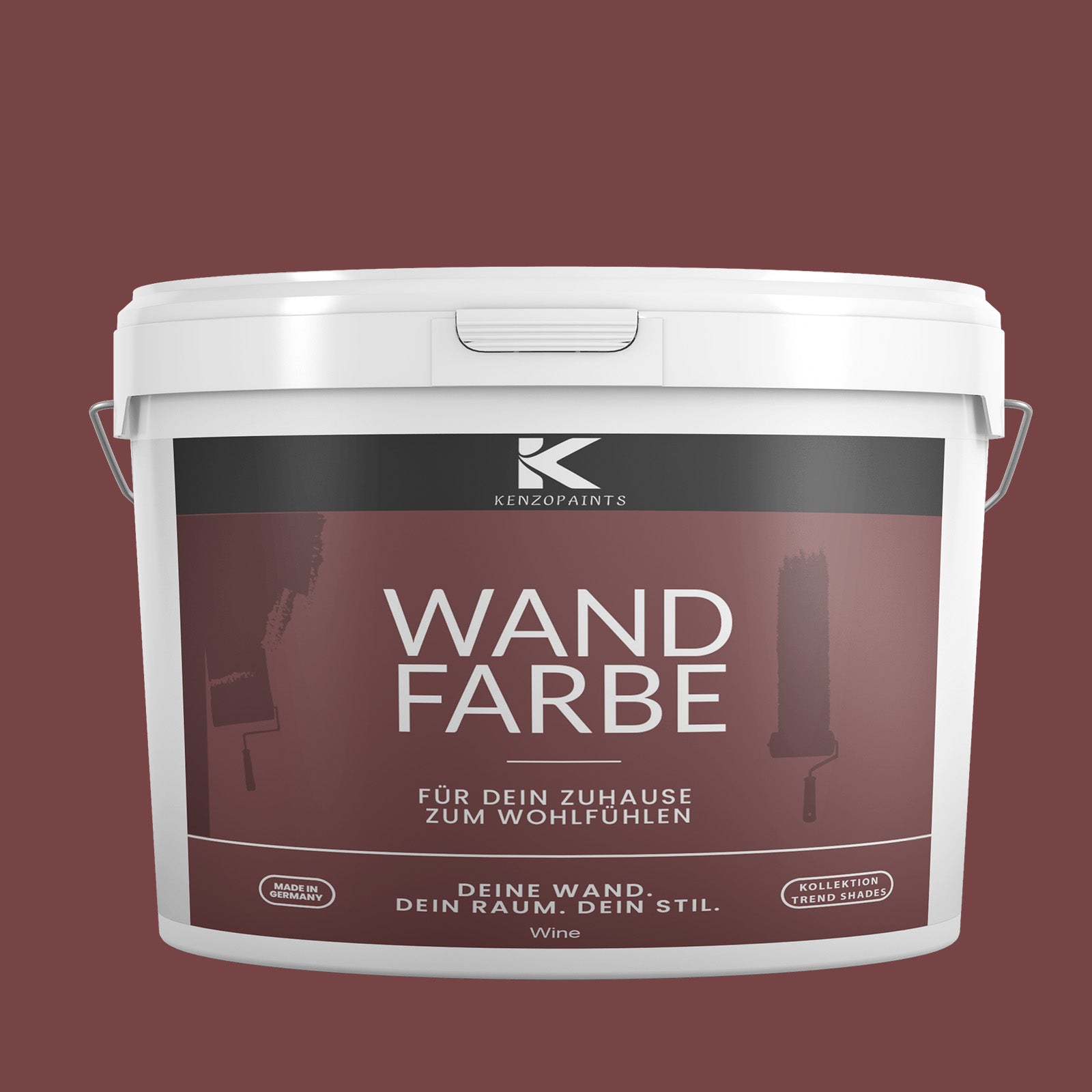 Kenzopaints Wandfarbe Innenwandfarbe Designfarbe - 10Liter - Farbmanufaktur Contura Berkemeier - Farbmanufaktur Contura Berkemeier
