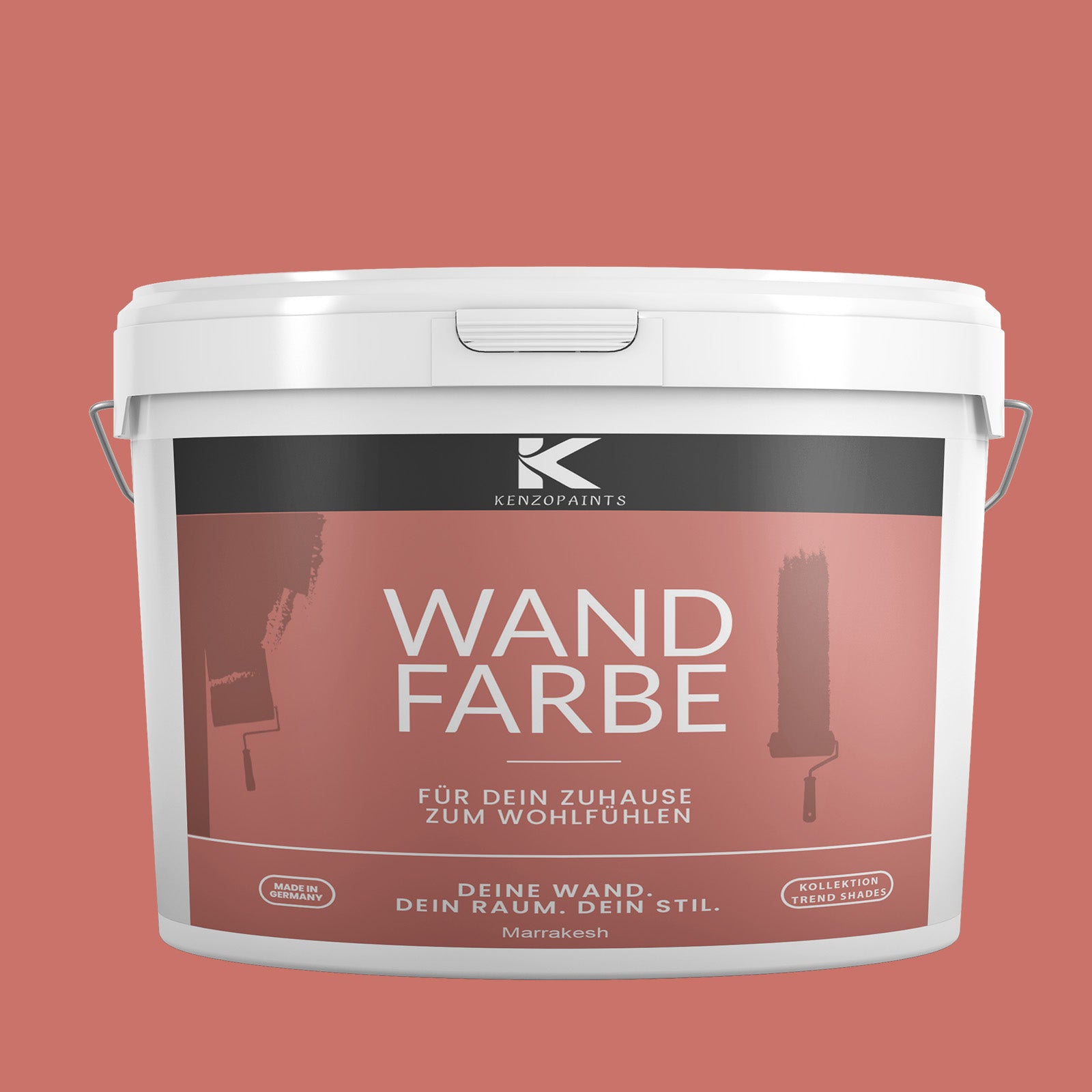 Kenzopaints Wandfarbe Innenwandfarbe Designfarbe - 10Liter - Farbmanufaktur Contura Berkemeier - Farbmanufaktur Contura Berkemeier