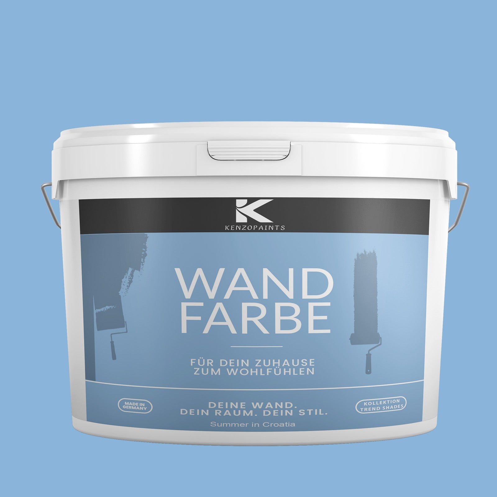 Kenzopaints Wandfarbe Innenwandfarbe Designfarbe - 10Liter - Farbmanufaktur Contura Berkemeier - Farbmanufaktur Contura Berkemeier