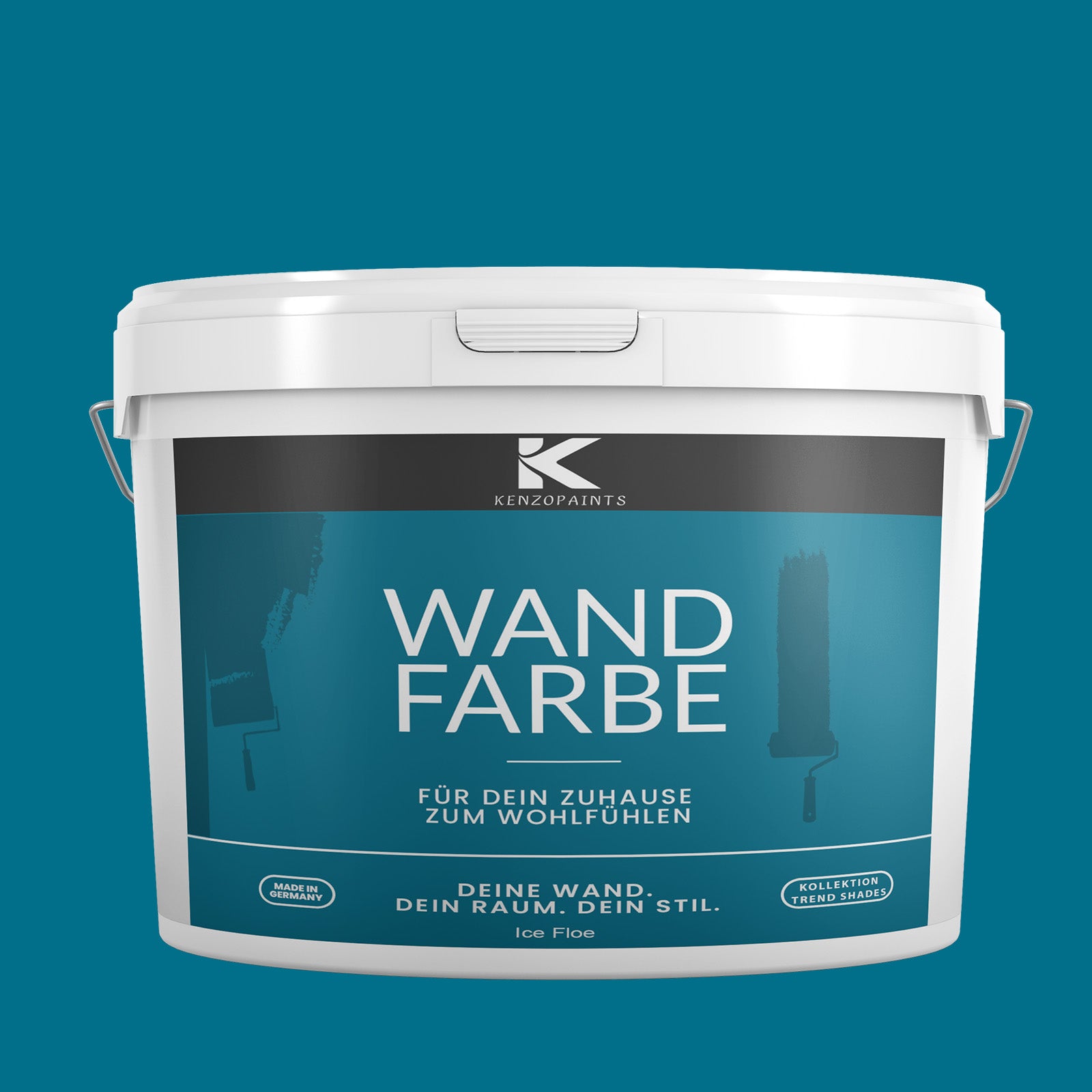 Kenzopaints Wandfarbe Innenwandfarbe Designfarbe - 10Liter - Farbmanufaktur Contura Berkemeier - Farbmanufaktur Contura Berkemeier