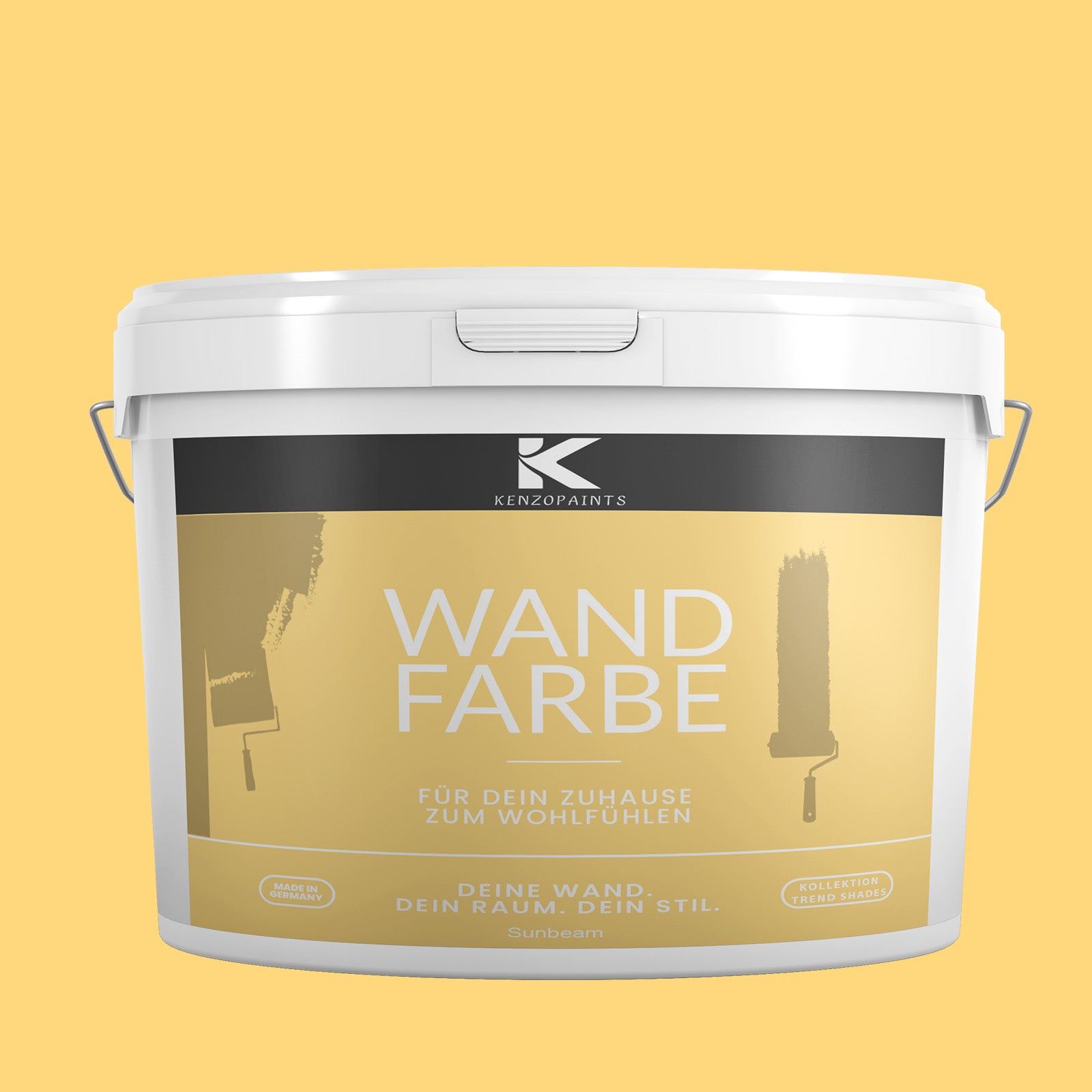 Kenzopaints Wandfarbe Innenwandfarbe Designfarbe - 10Liter - Farbmanufaktur Contura Berkemeier - Farbmanufaktur Contura Berkemeier