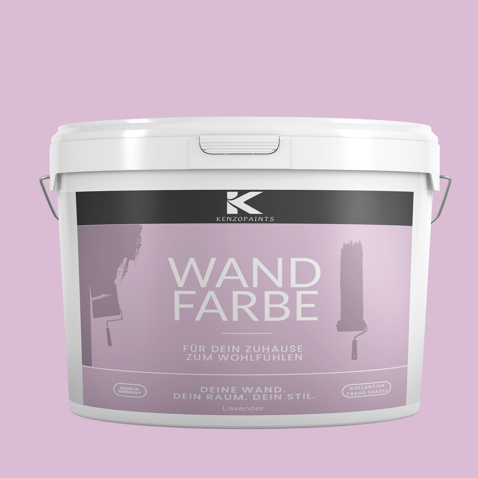 Kenzopaints Wandfarbe Innenwandfarbe Designfarbe - 10Liter - Farbmanufaktur Contura Berkemeier - Farbmanufaktur Contura Berkemeier