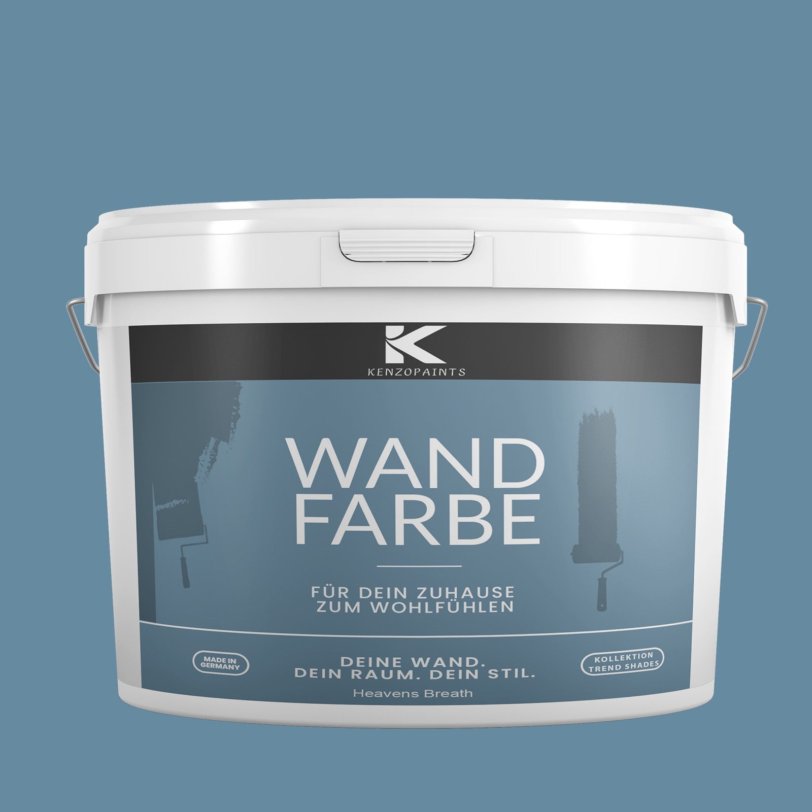 Kenzopaints Wandfarbe Innenwandfarbe Designfarbe - 10Liter - Farbmanufaktur Contura Berkemeier - Farbmanufaktur Contura Berkemeier