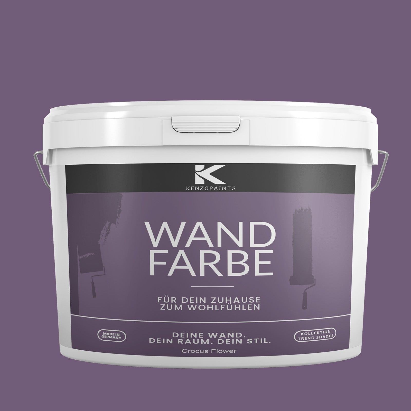 Kenzopaints Wandfarbe Innenwandfarbe Designfarbe - 10Liter - Farbmanufaktur Contura Berkemeier - Farbmanufaktur Contura Berkemeier