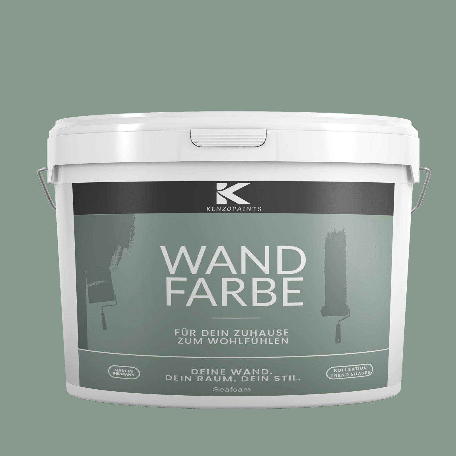 Kenzopaints Wandfarbe Innenwandfarbe Designfarbe - 10Liter - Farbmanufaktur Contura Berkemeier - Farbmanufaktur Contura Berkemeier