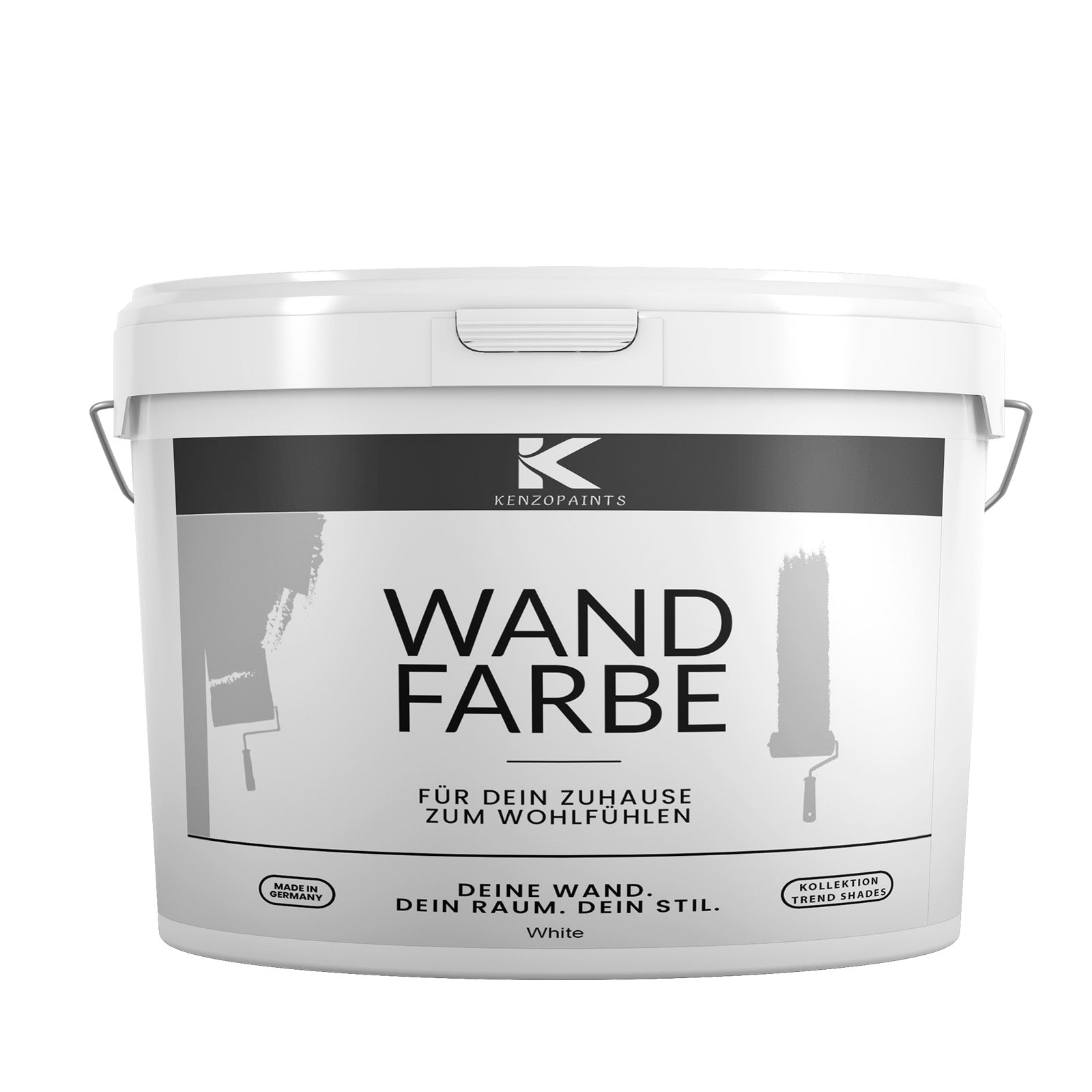 Kenzopaints Wandfarbe Innenwandfarbe Designfarbe - 10Liter - Farbmanufaktur Contura Berkemeier - Farbmanufaktur Contura Berkemeier