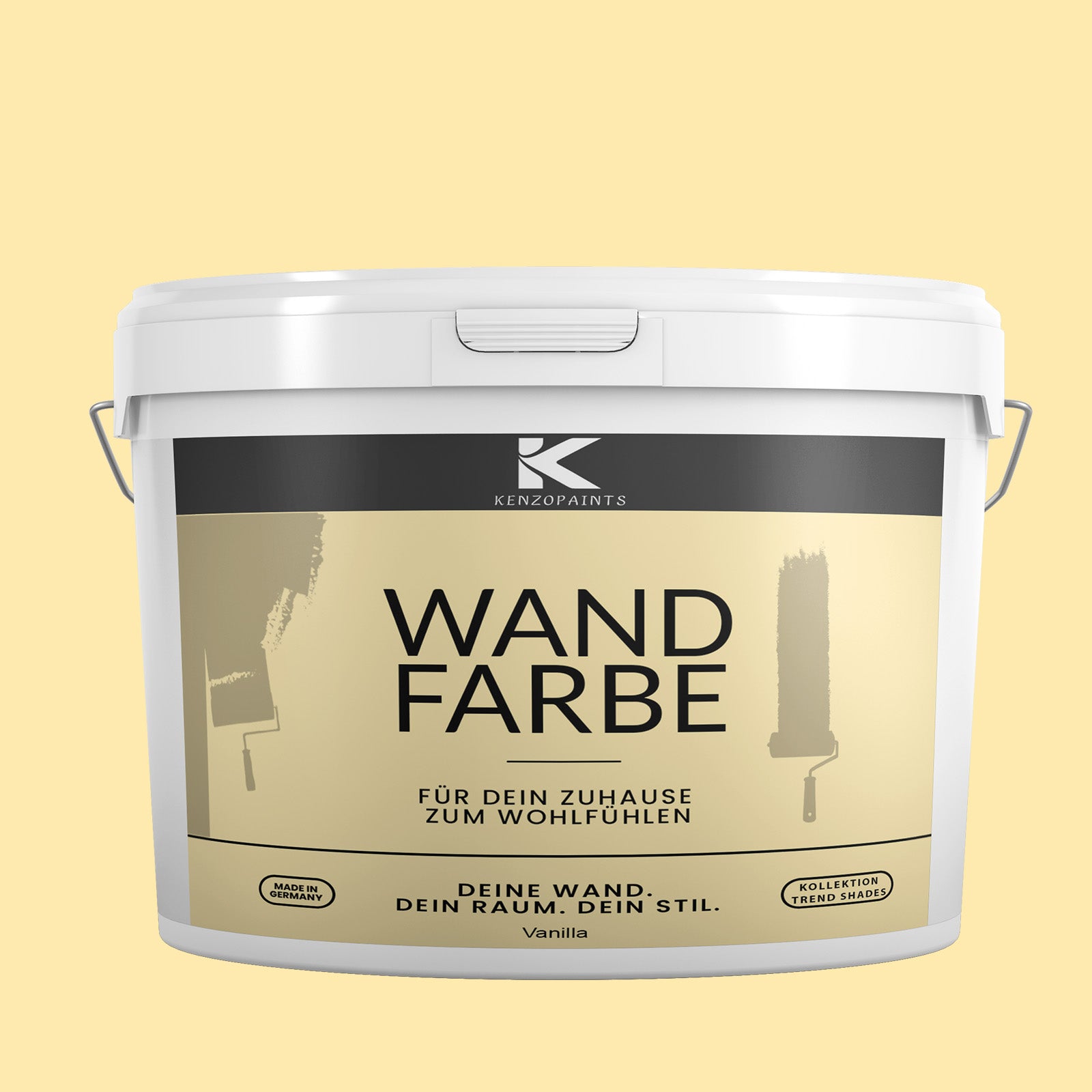 Kenzopaints Wandfarbe Innenwandfarbe Designfarbe - 10Liter - Farbmanufaktur Contura Berkemeier - Farbmanufaktur Contura Berkemeier