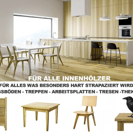 RABE Tisch und Möbel Pflegeöl Spray Holzöl Möbelpflege Massivholz Eiche Buche Öl - Farbmanufaktur Contura Berkemeier - Farbmanufaktur Contura Berkemeier