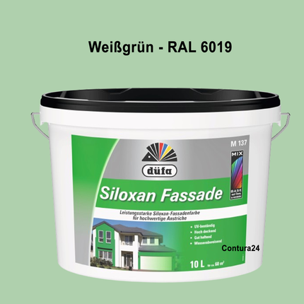 Düfa Siloxan Fassade Fassadenfarbe Mix Wunschfarbton 20.000 Farbtöne - Farbmanufaktur Contura Berkemeier - Düfa
