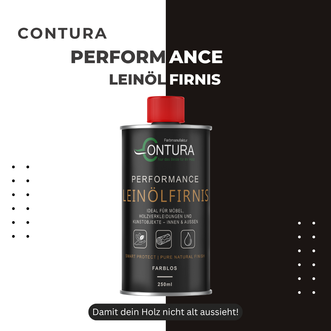 Contura Performance Leinöl für Möbel Böden Innen und Außen - Farbmanufaktur Contura Berkemeier - Farbmanufaktur Contura Berkemeier