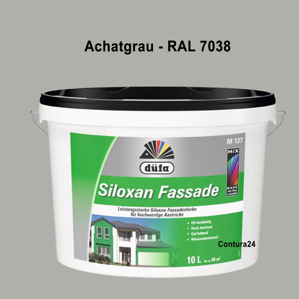 Düfa Siloxan Fassade Fassadenfarbe Mix Wunschfarbton 20.000 Farbtöne - Farbmanufaktur Contura Berkemeier - Düfa