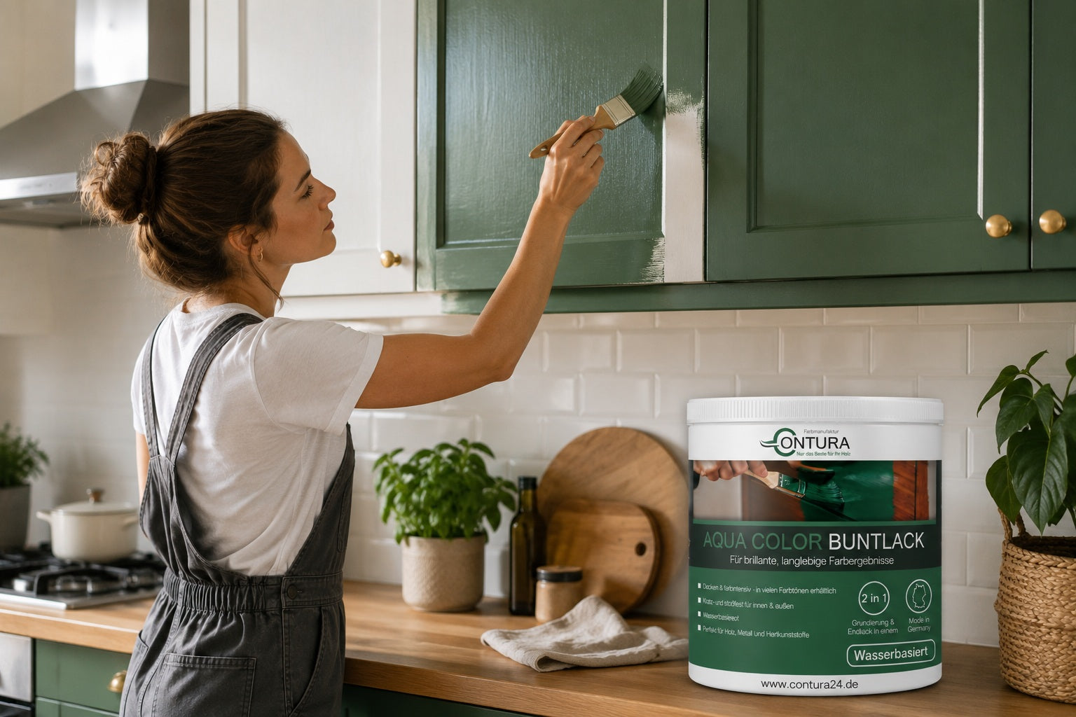 Contura Buntlack ++Wunschfarbton++ Holzlack Möbellack Innen und Außen Metallack Lackfarbe