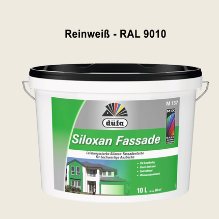 Düfa Siloxan Fassade Fassadenfarbe Mix Wunschfarbton 20.000 Farbtöne - Farbmanufaktur Contura Berkemeier - Düfa