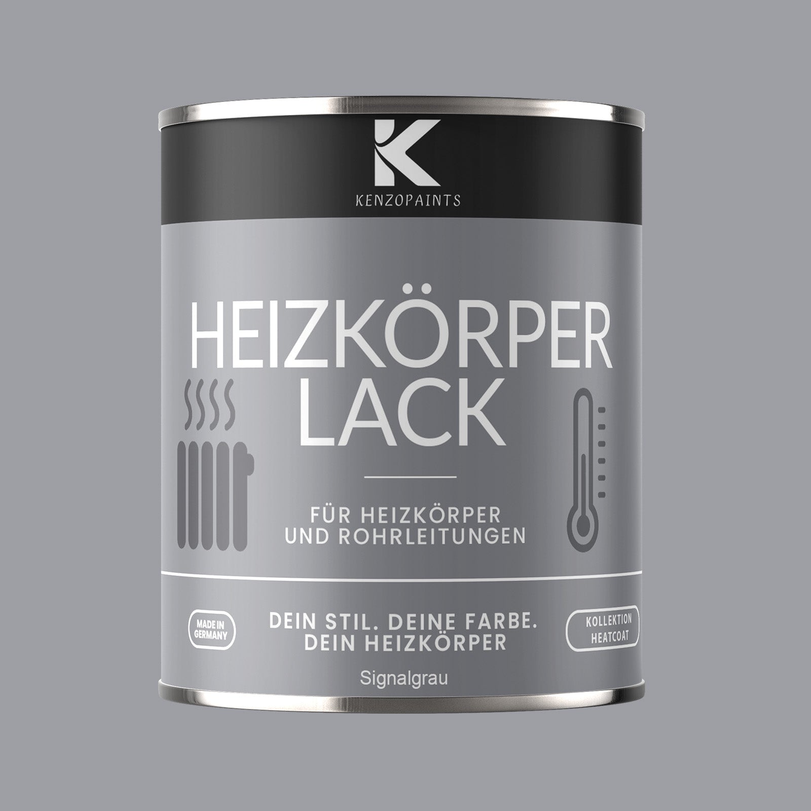 Kenzopaints Heizkörperlack Heizungslack - 750ml - Farbmanufaktur Contura Berkemeier - Farbmanufaktur Contura Berkemeier