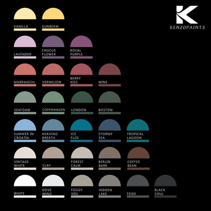 -POS- Kenzopaints Chalky Paint Kreidefarbe - 250ml - Farbmanufaktur Contura Berkemeier - Farbmanufaktur Contura Berkemeier