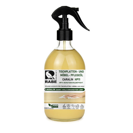 RABE Tisch und Möbel Pflegeöl Spray Holzöl Möbelpflege Massivholz Eiche Buche Öl - Farbmanufaktur Contura Berkemeier - Farbmanufaktur Contura Berkemeier