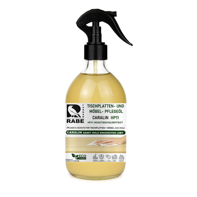 RABE Tisch und Möbel Pflegeöl Spray Holzöl Möbelpflege Massivholz Eiche Buche Öl - Farbmanufaktur Contura Berkemeier - Farbmanufaktur Contura Berkemeier