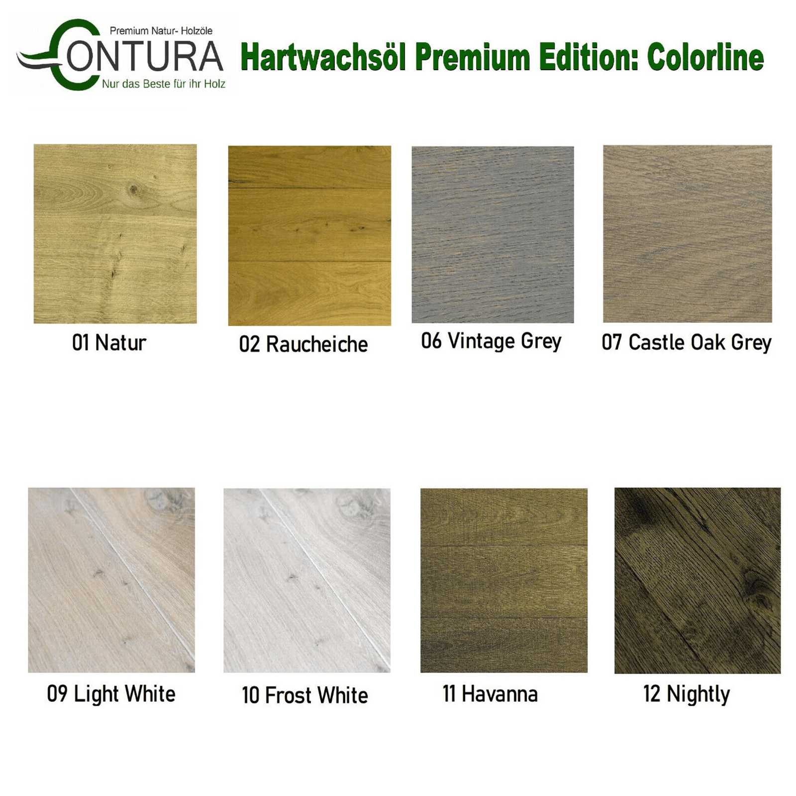 Contura FARBIGES Hartwachsöl Colorline Premium Hartwachs - Farbmanufaktur Contura Berkemeier - Farbmanufaktur Contura Berkemeier