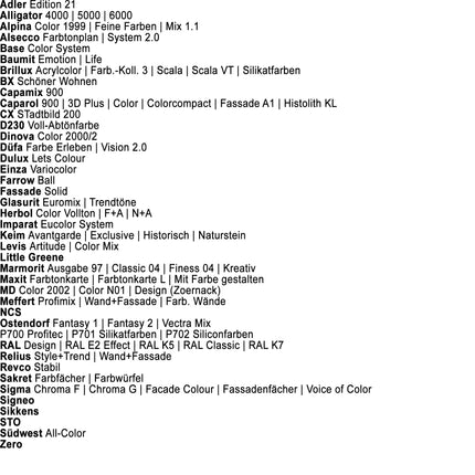 DÜFA Wandfarbe Premiumweiss MIX Wunschfarbton Innenfarbe - Farbmanufaktur Contura Berkemeier - Farbmanufaktur Contura Berkemeier