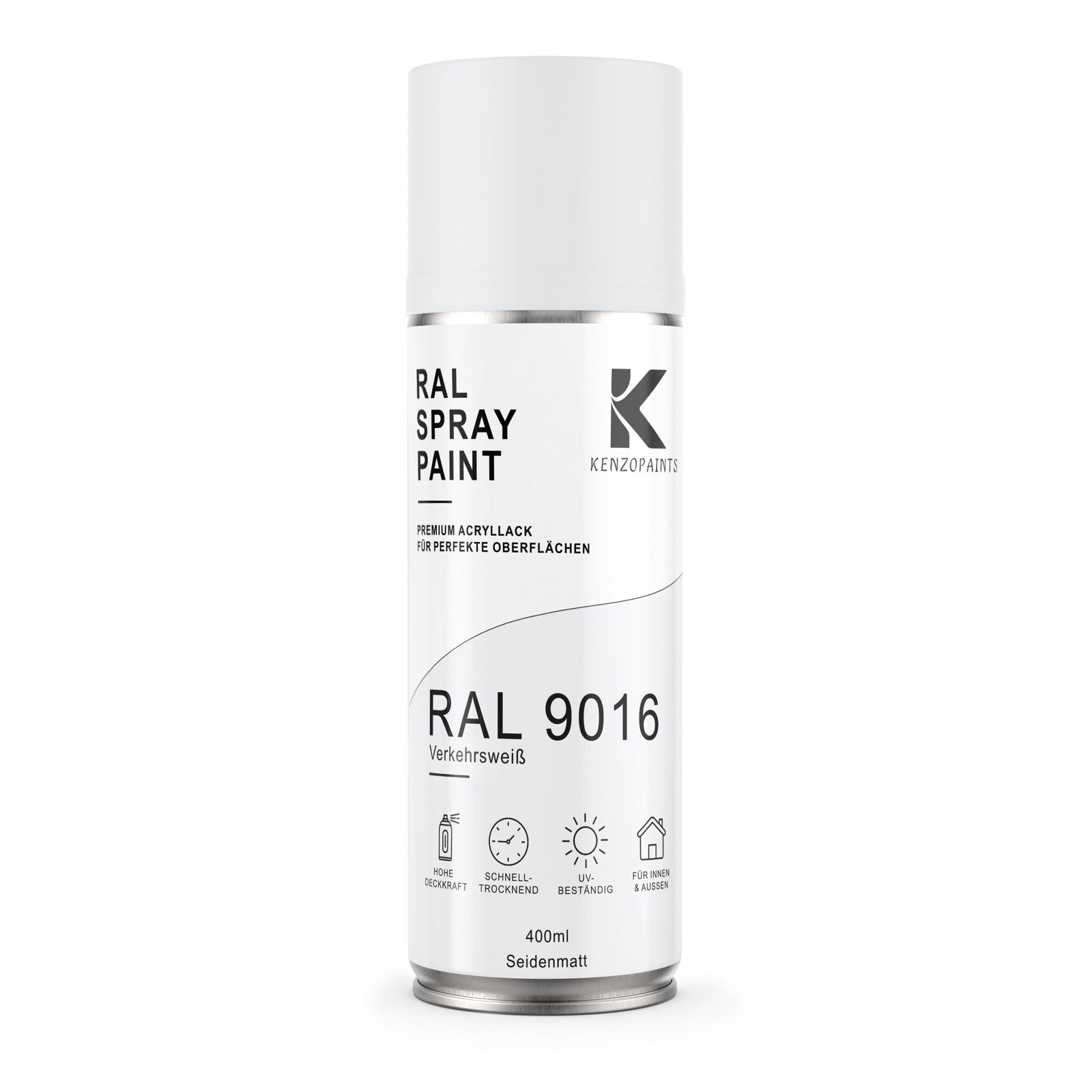 Kenzopaints RAL Spray Paint Sprühlack Acryllack Spraydose 400ml