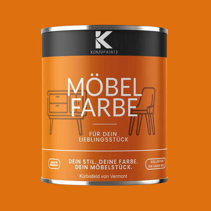 Kenzopaints Möbelfarbe Möbellack Buntlack - 2,5Liter - Farbmanufaktur Contura Berkemeier - Farbmanufaktur Contura Berkemeier