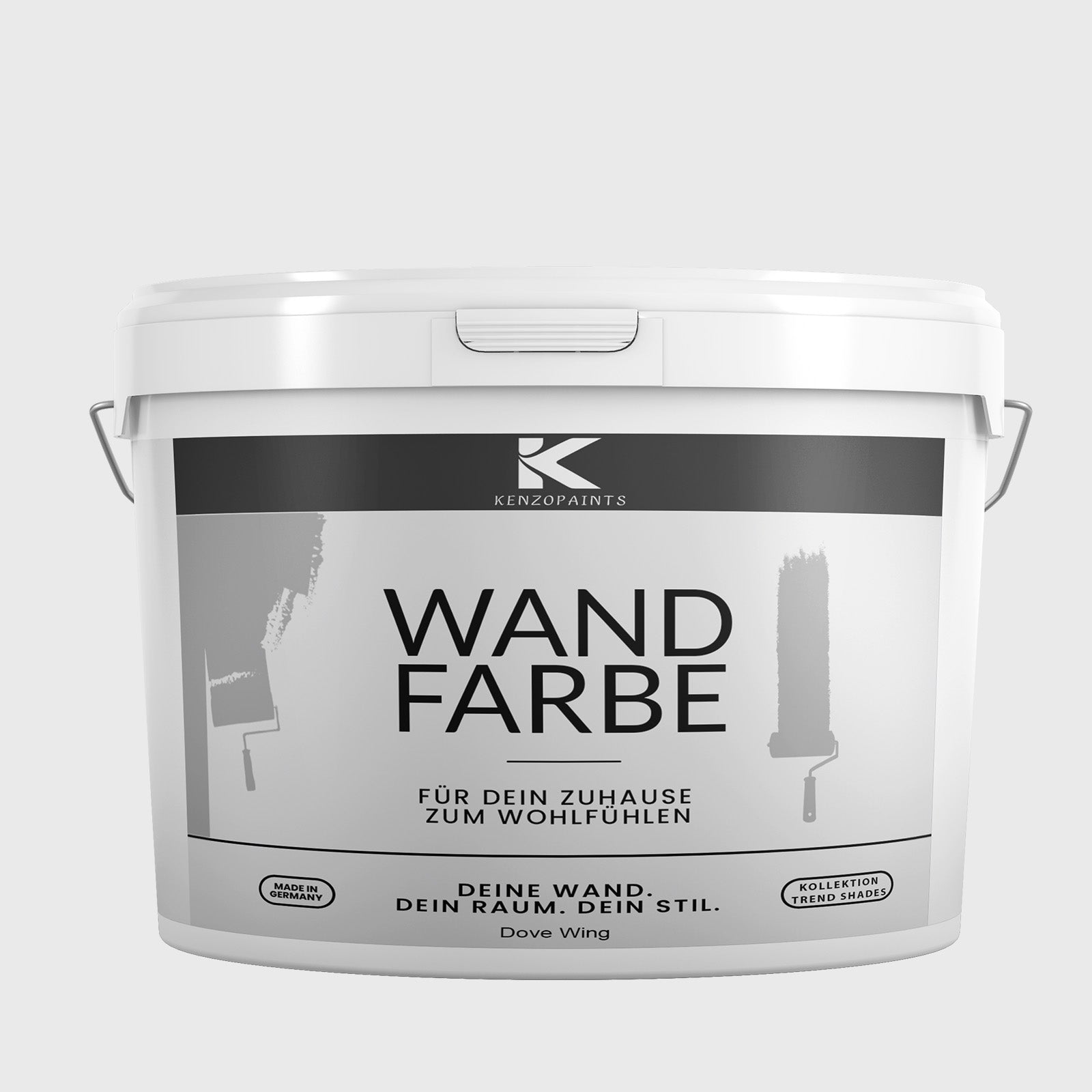 Kenzopaints Wandfarbe Innenwandfarbe Designfarbe - 10Liter - Farbmanufaktur Contura Berkemeier - Farbmanufaktur Contura Berkemeier