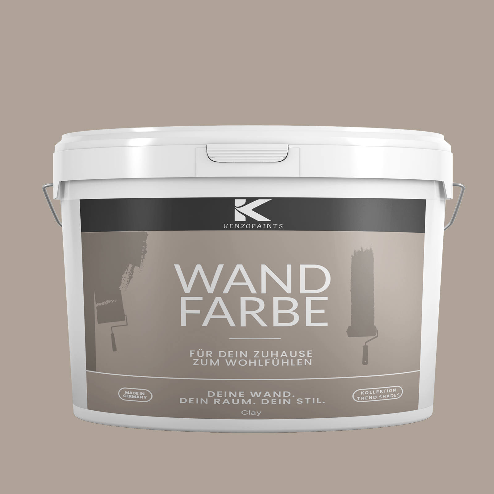 Kenzopaints Wandfarbe Innenwandfarbe Designfarbe - 10Liter - Farbmanufaktur Contura Berkemeier - Farbmanufaktur Contura Berkemeier