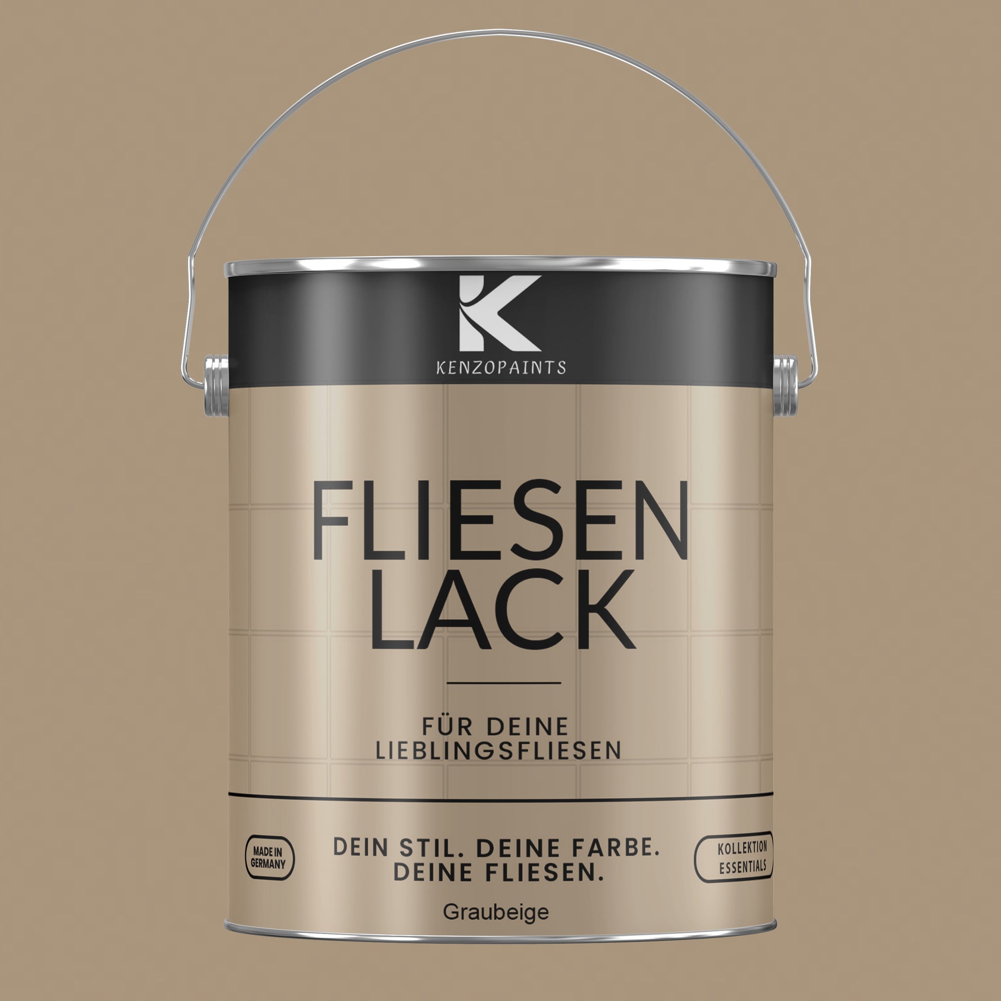 Kenzopaints Fliesenlack Fliesenfarbe - 2,5Liter - Farbmanufaktur Contura Berkemeier - Farbmanufaktur Contura Berkemeier