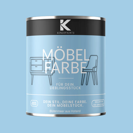 Kenzopaints Möbelfarbe Möbellack Buntlack - 2,5Liter - Farbmanufaktur Contura Berkemeier - Farbmanufaktur Contura Berkemeier